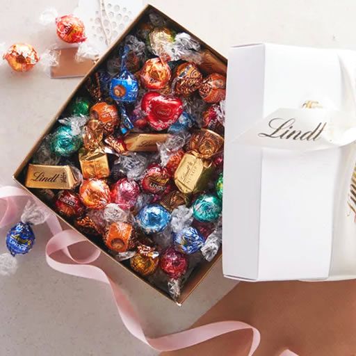 Box of Lindt chocolates