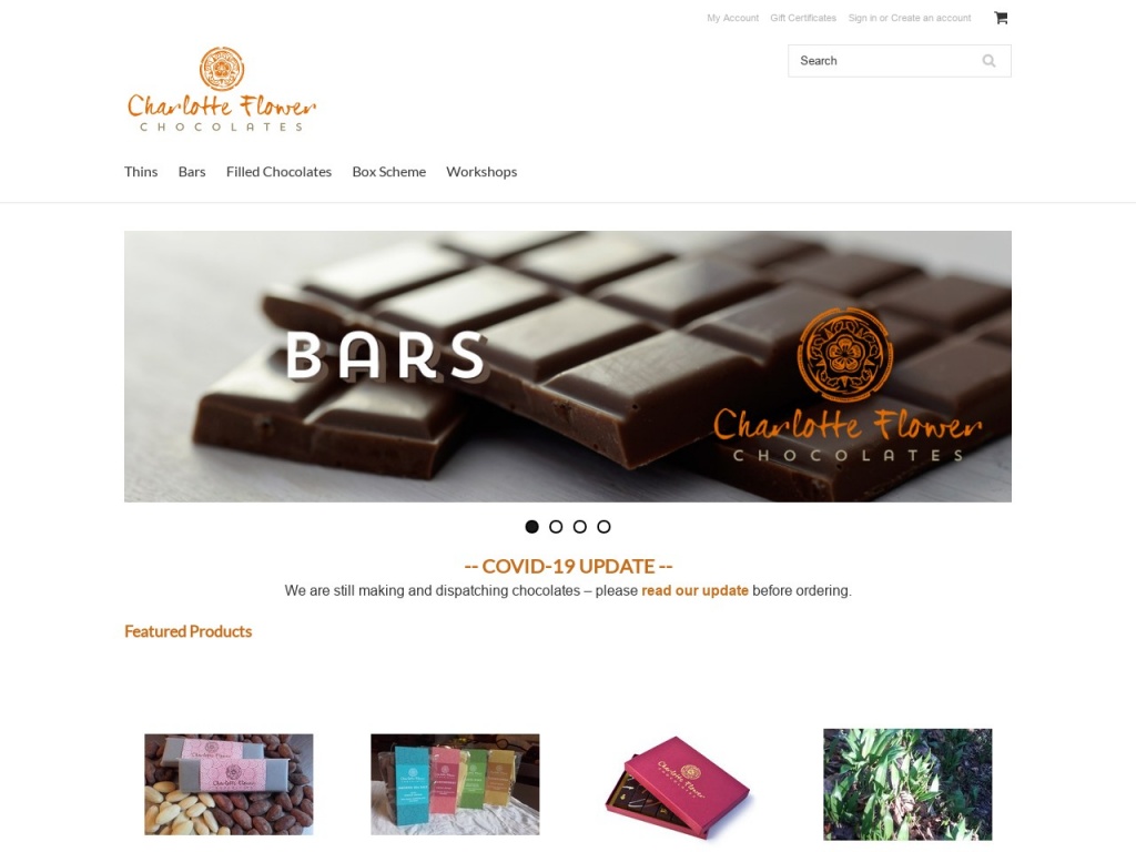 Charlotte Flower Chocolates