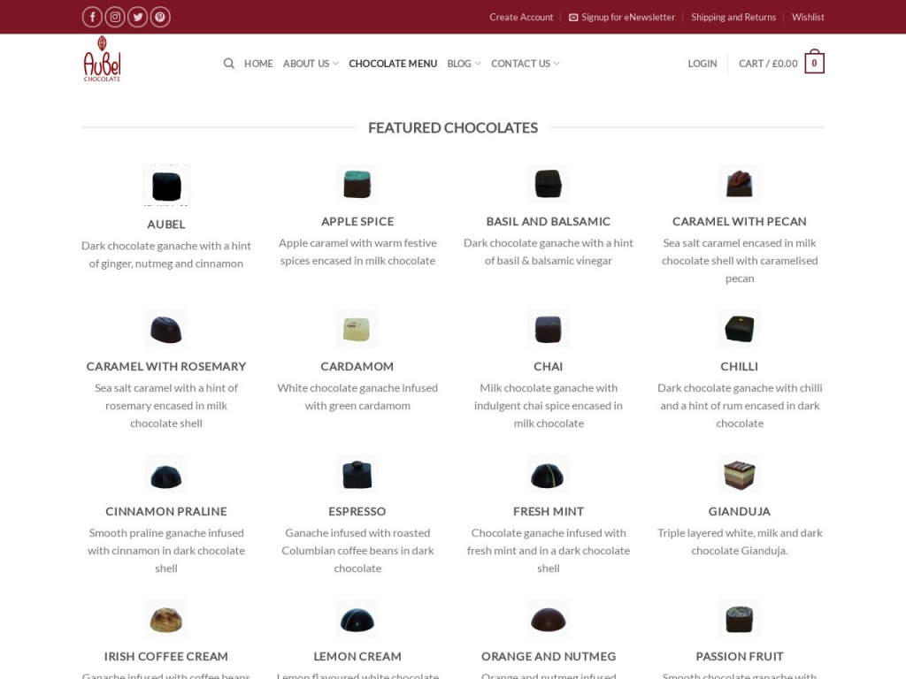 Aubel Artisan Chocolate