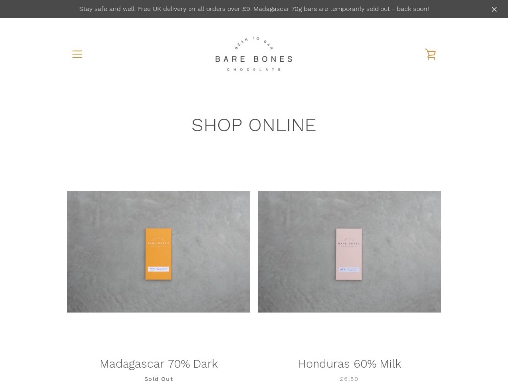 Bare Bones Chocolate