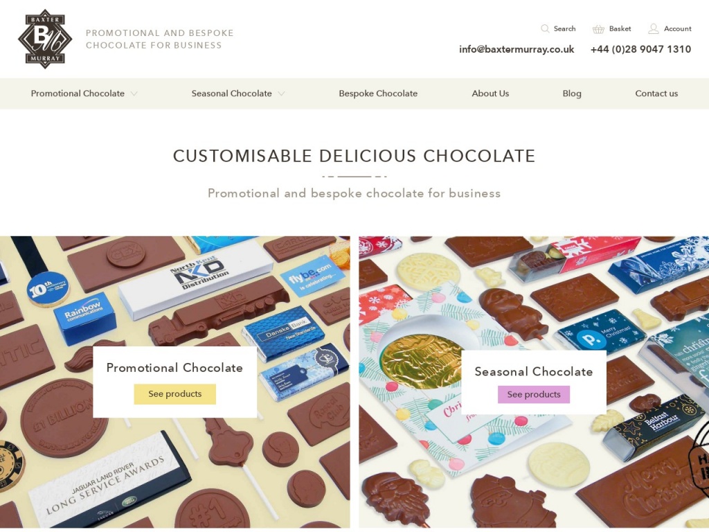 Baxter Murray Creative Chocolate
