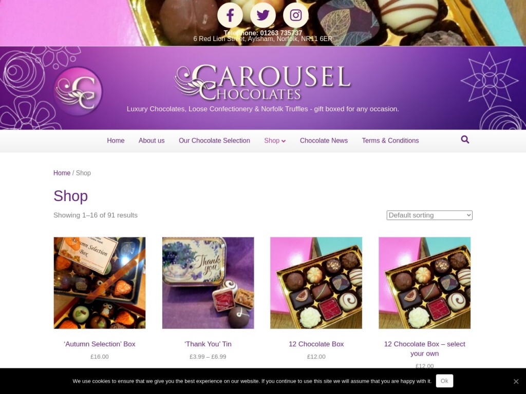 Carousel Chocolates