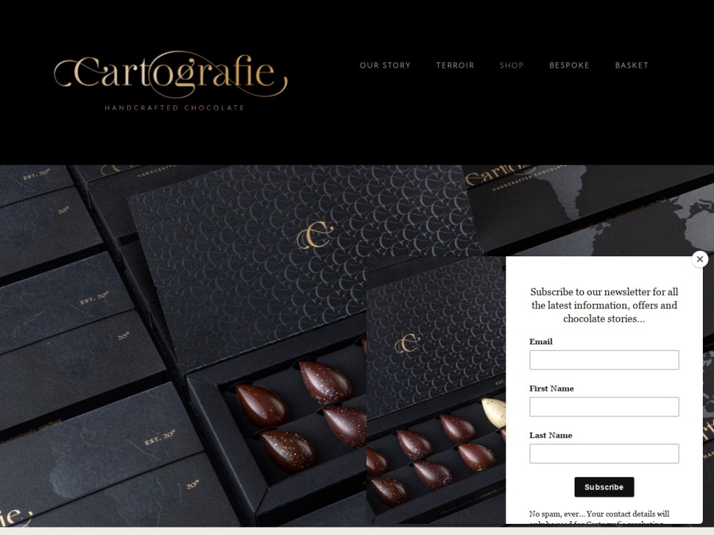 Cartografie Chocolate