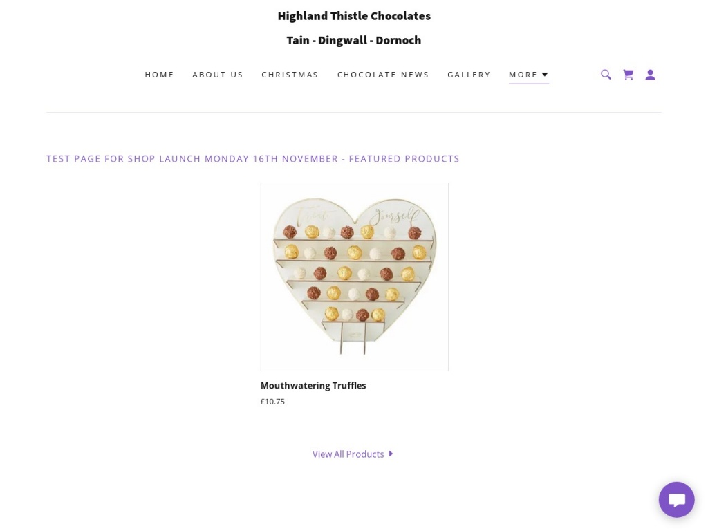 Highland Thistle Chocolates