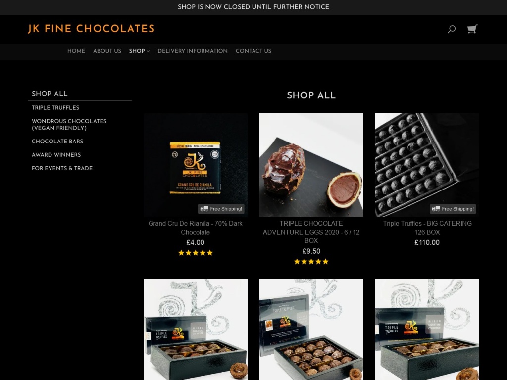 JK Fine Chocolates