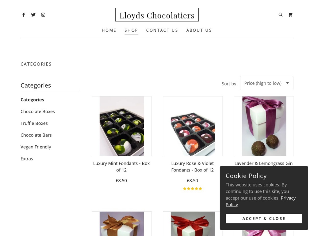 Lloyds Chocolatier