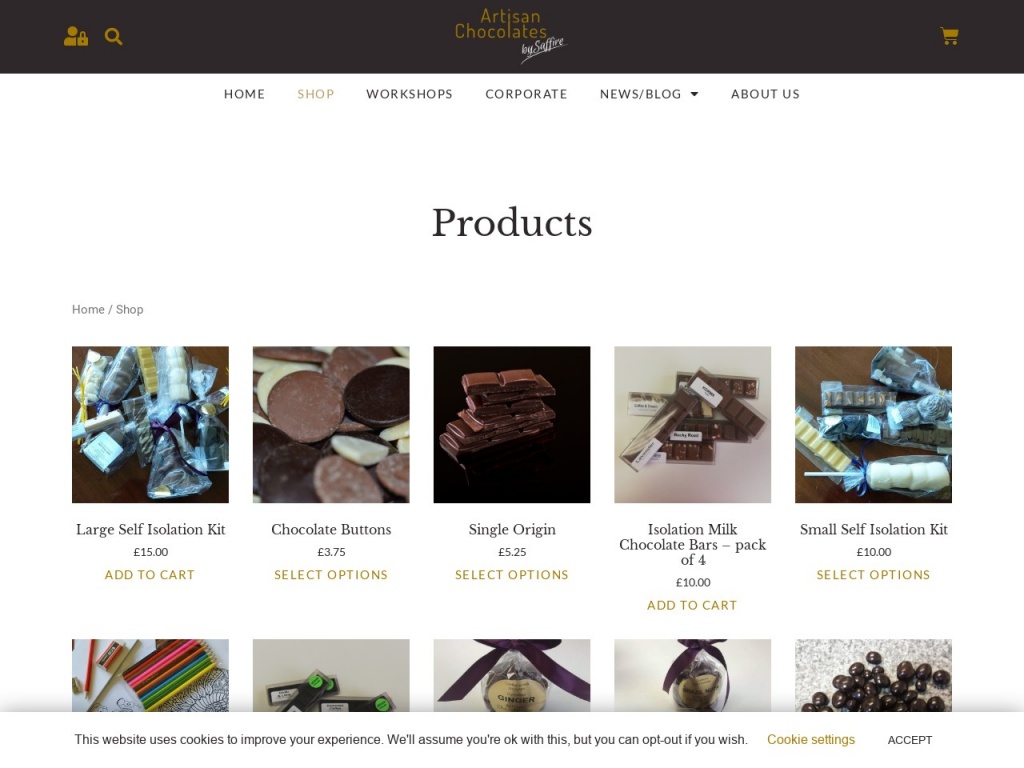 Artisan Chocolates by Saffire
