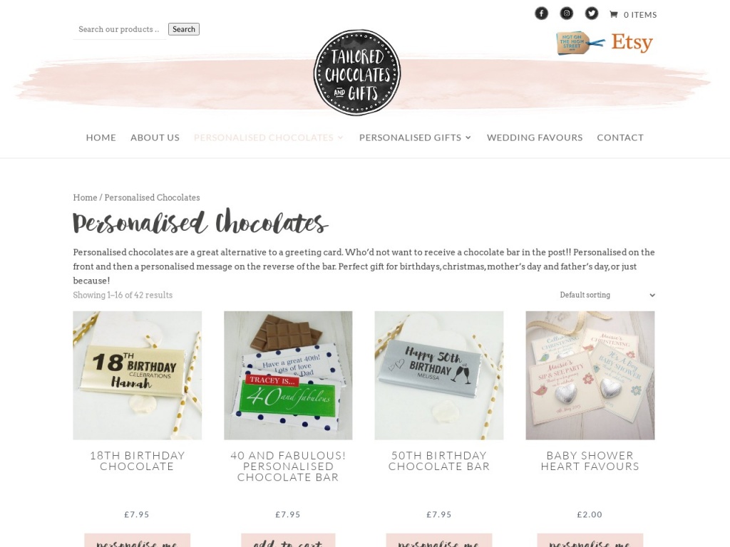 Tailored Chocolates & Gifts