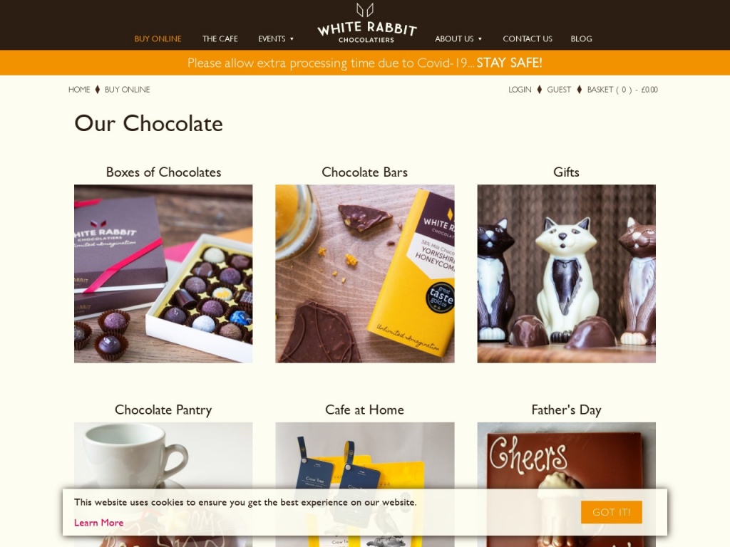White Rabbit Chocolatiers
