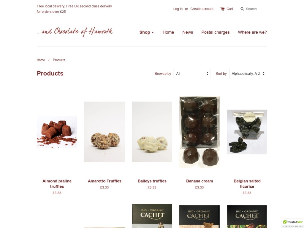 And Chocolate of Haworth