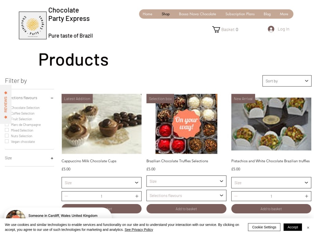 Chocolate Party Express