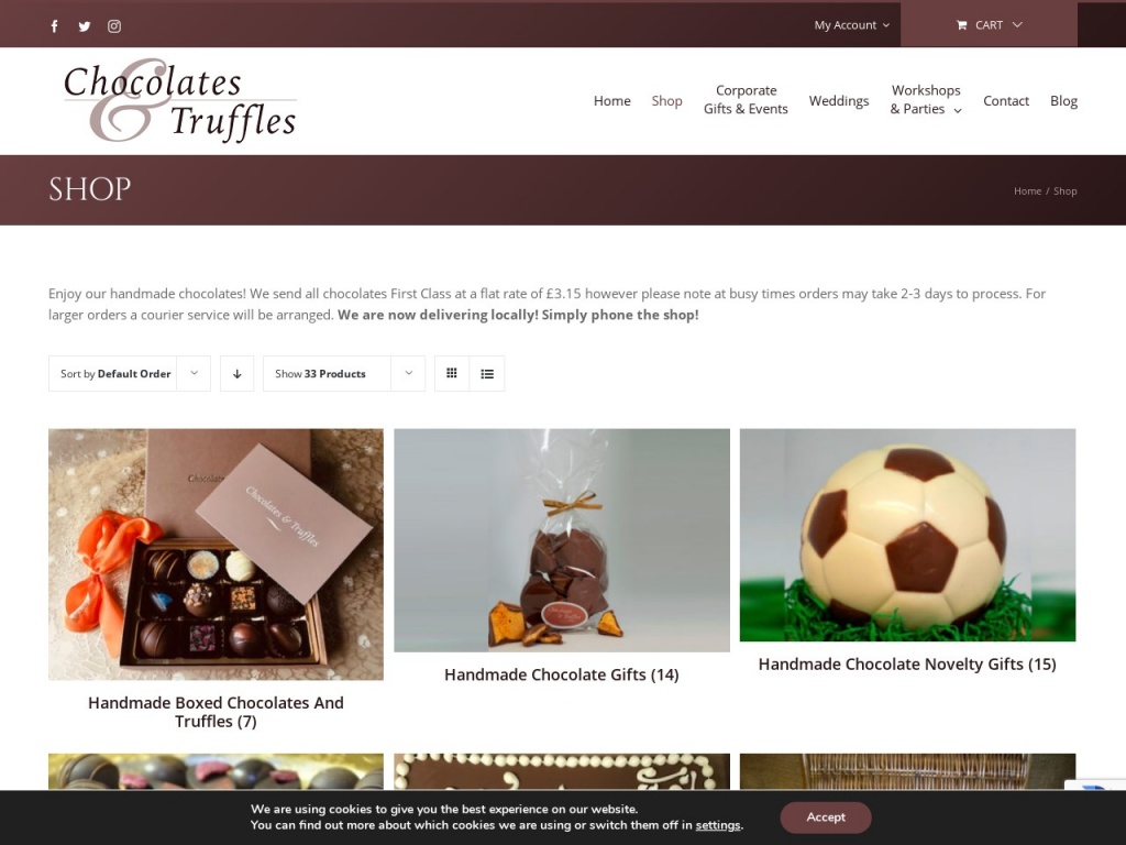 Chocolates and Truffles of Skipton