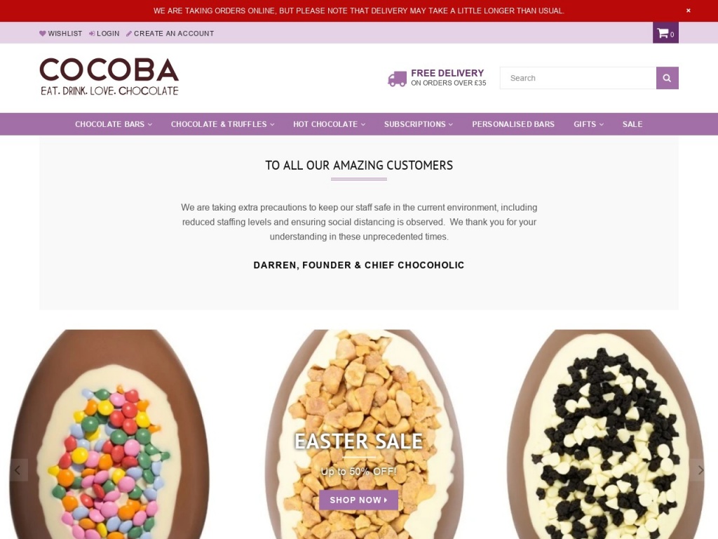 Cocoba Chocolate