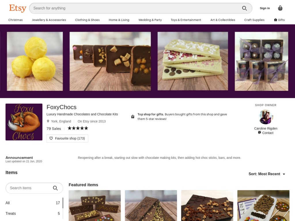 Foxy Chocs