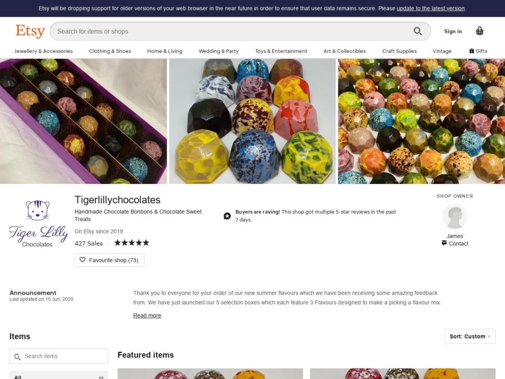 Tiger Lilly Chocolates