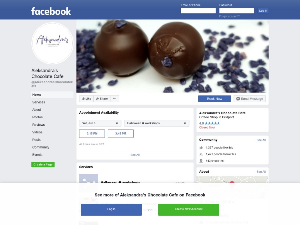 Aleksandra's Chocolate Café