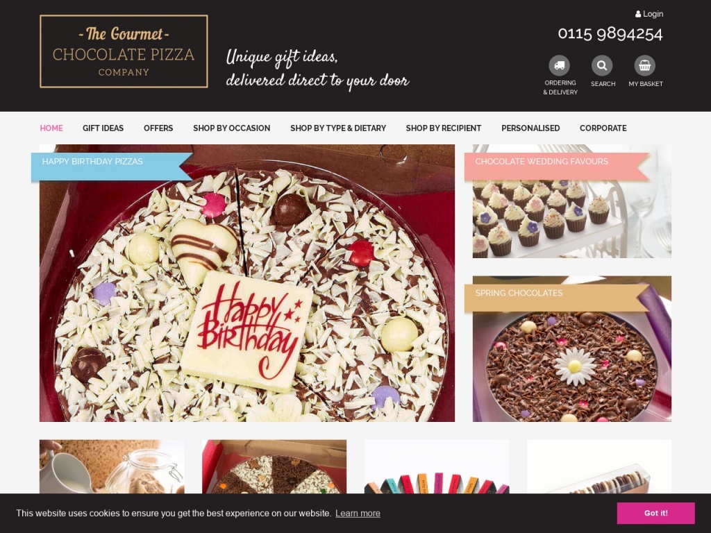 The Gourmet Chocolate Pizza Company