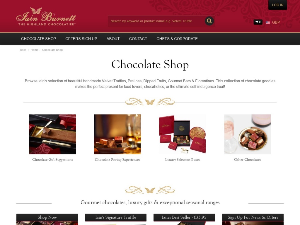 Iain Burnett Highland Chocolatier