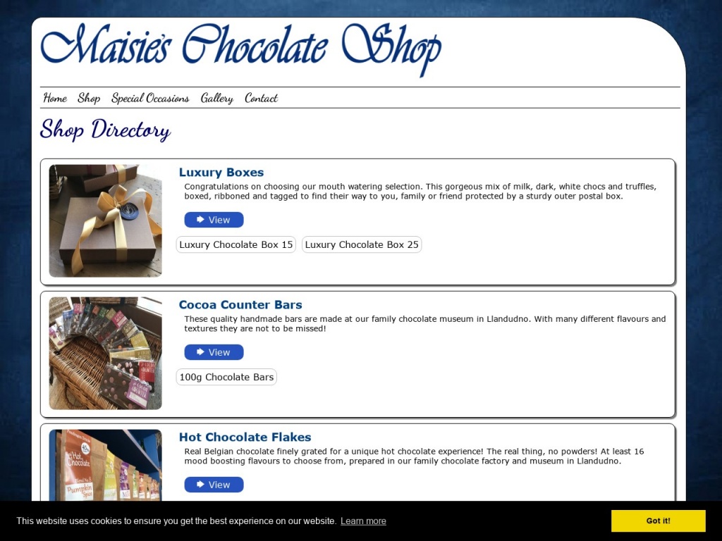 Maisie's Chocolate Shop