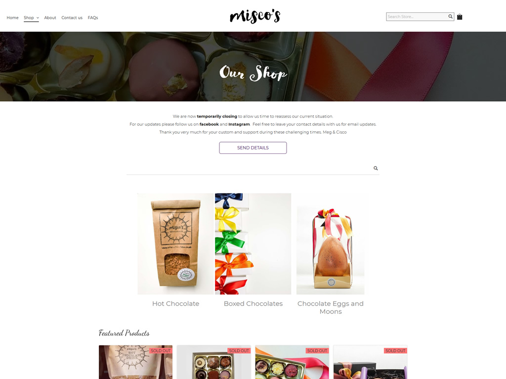Misco's Chocolates