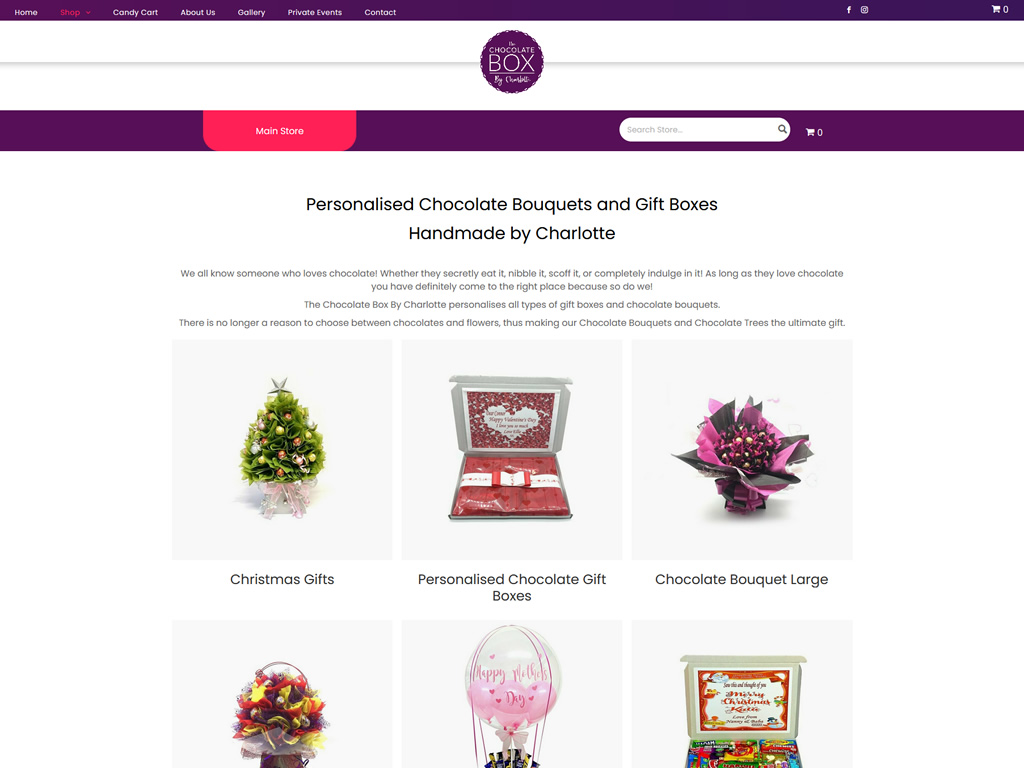 The Chocolate Box By Charlotte