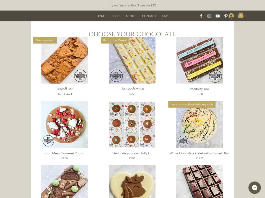 The Oxfordshire Chocolate Co