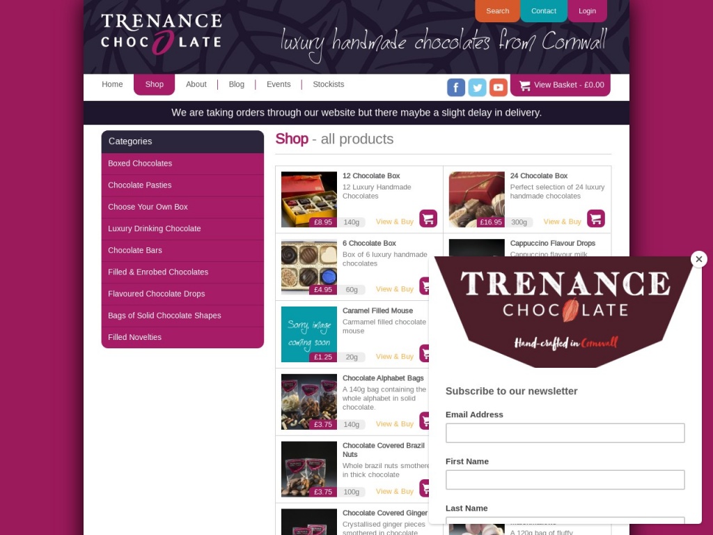 Trenance Chocolate