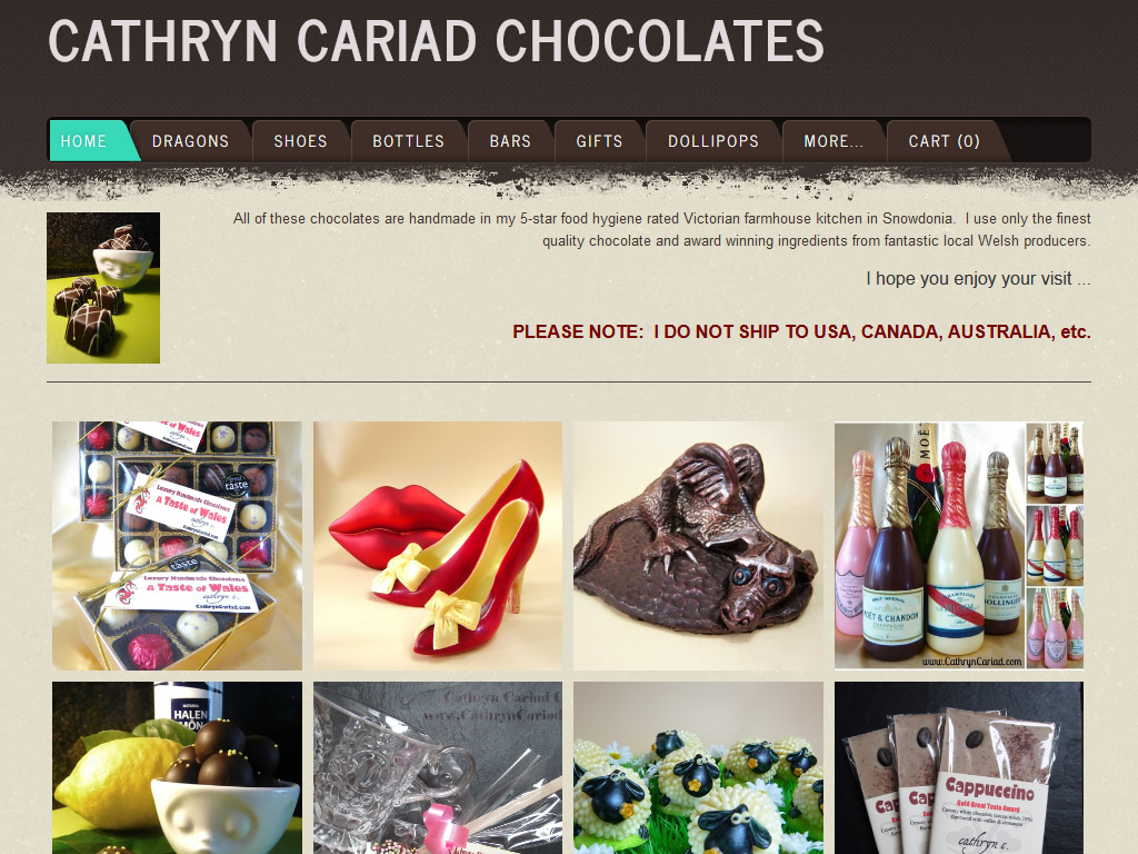 Cathryn Cariad Chocolates