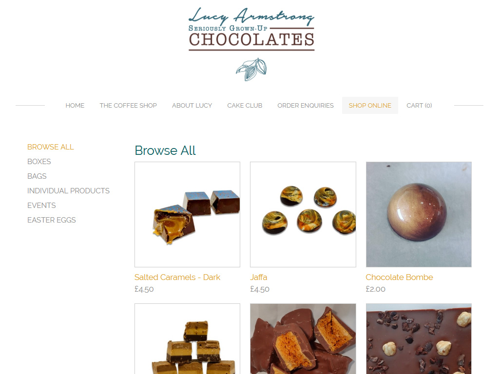 Lucy Armstrong Chocolates