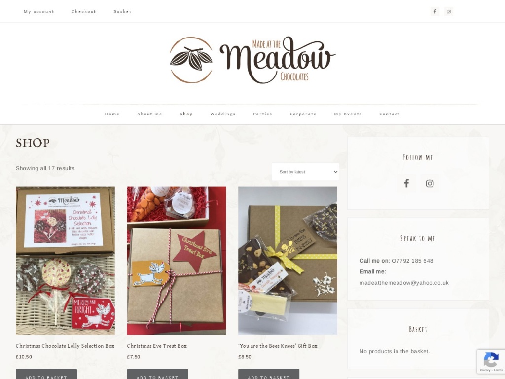 Made at the Meadow Chocolates