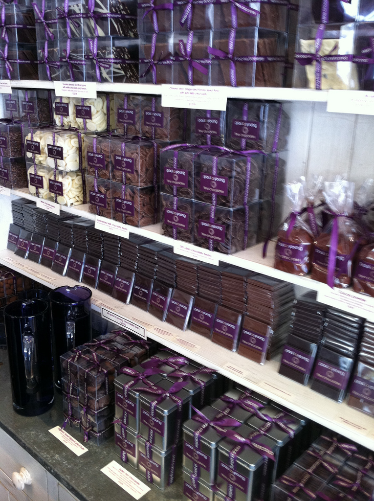 Paul A Young boxed chocolate