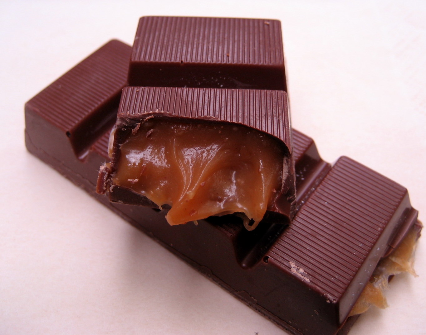 Butlers Milk Chocolate Truffle and Caramel Crunch close up