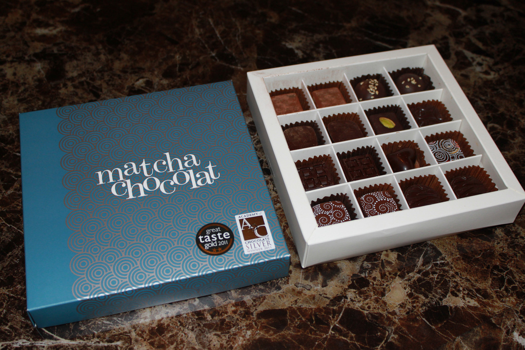 Matcha Chocolate box