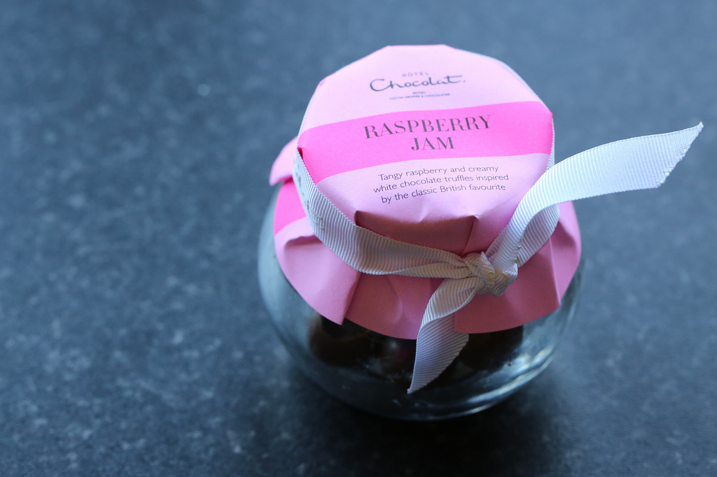 Hotel Chocolat Raspberry Jam Jar