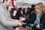 Customers buying chocolate at The Chocolate Festival 2012