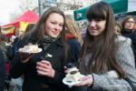 Grabbing a bite to eat at The Chocolate Festival 2012