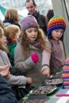 Kids try chocolate at The Chocolate Festival 2012