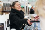 Tasting chocolate at The Chocolate Festival 2012