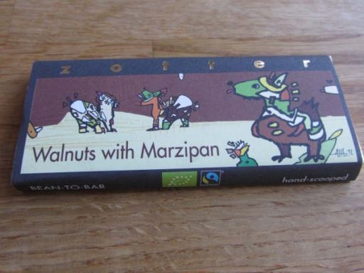Zotter Walnuts with Marzipan bar