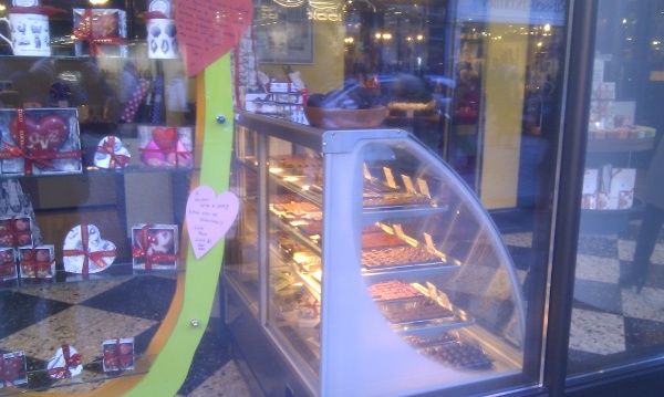 Rococo shop window, Chester