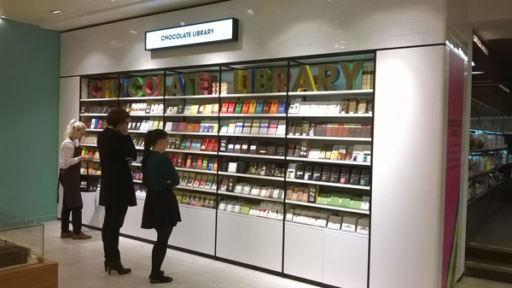 Selfridges London Chocolate Library