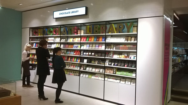 Selfridges Chocolate Library