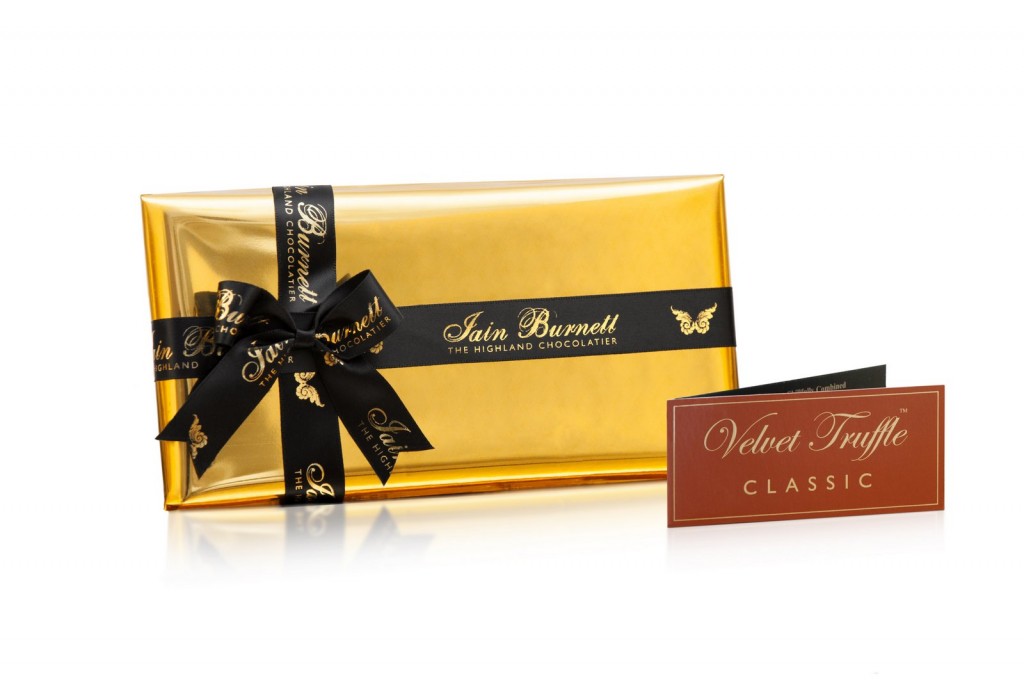 Velvet Truffle Classic Gold Box