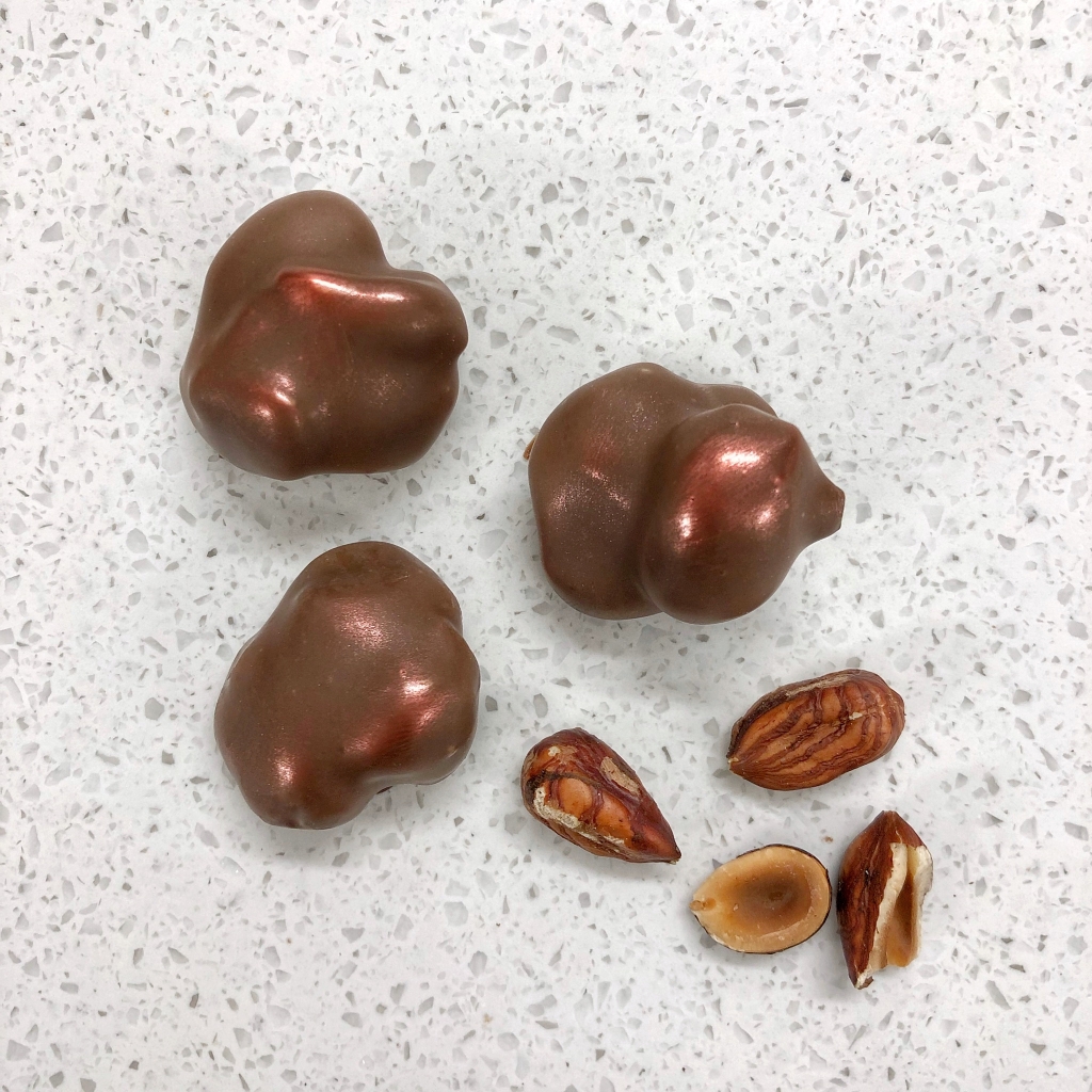 Kentish cobnut cluster by Karen Waller & The Chocolate Libertine