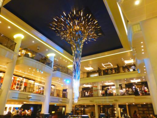 The Atrium on P&O Britannia