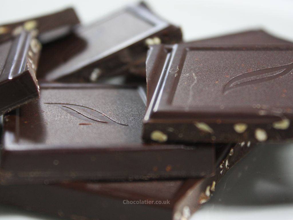 Green & Black's Velvet Edition Dark Chocolate Orange & Almond segments