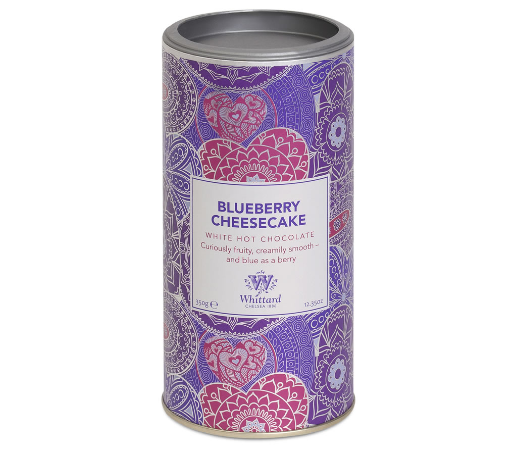 Whittard Blueberry Cheesecake White Hot Chocolate