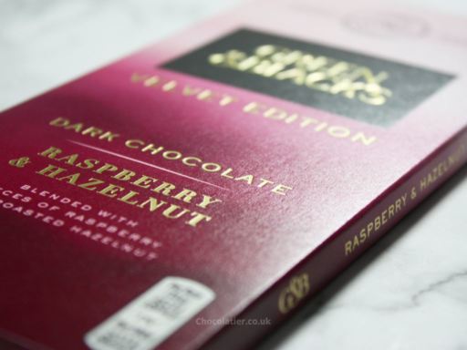 Green & Black’s Velvet Edition Dark Chocolate Raspberry & Hazelnut Review