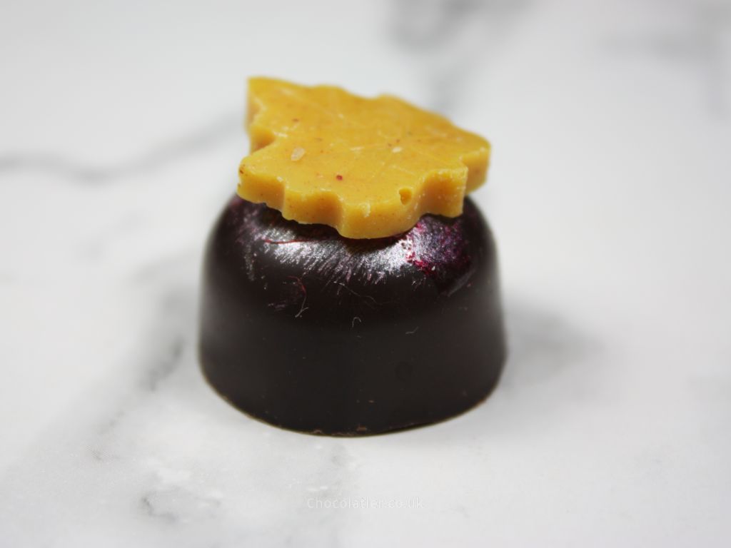 Dark Chocolate with Rose Caramel by Gemma