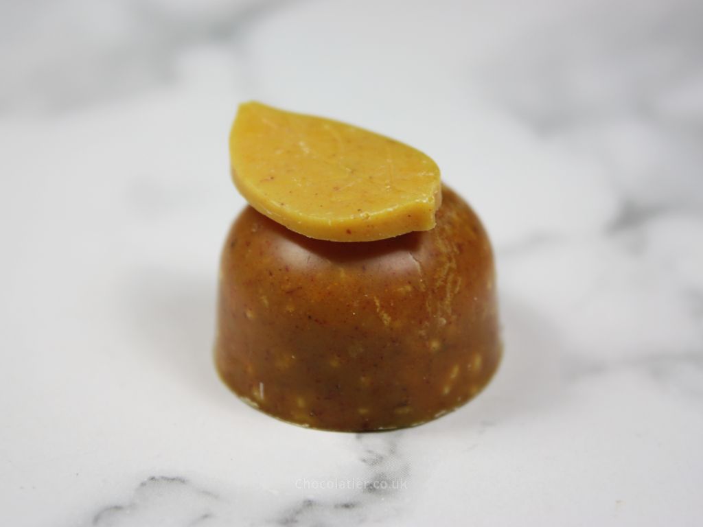 White Orange Chocolate with Orange Caramel by JD